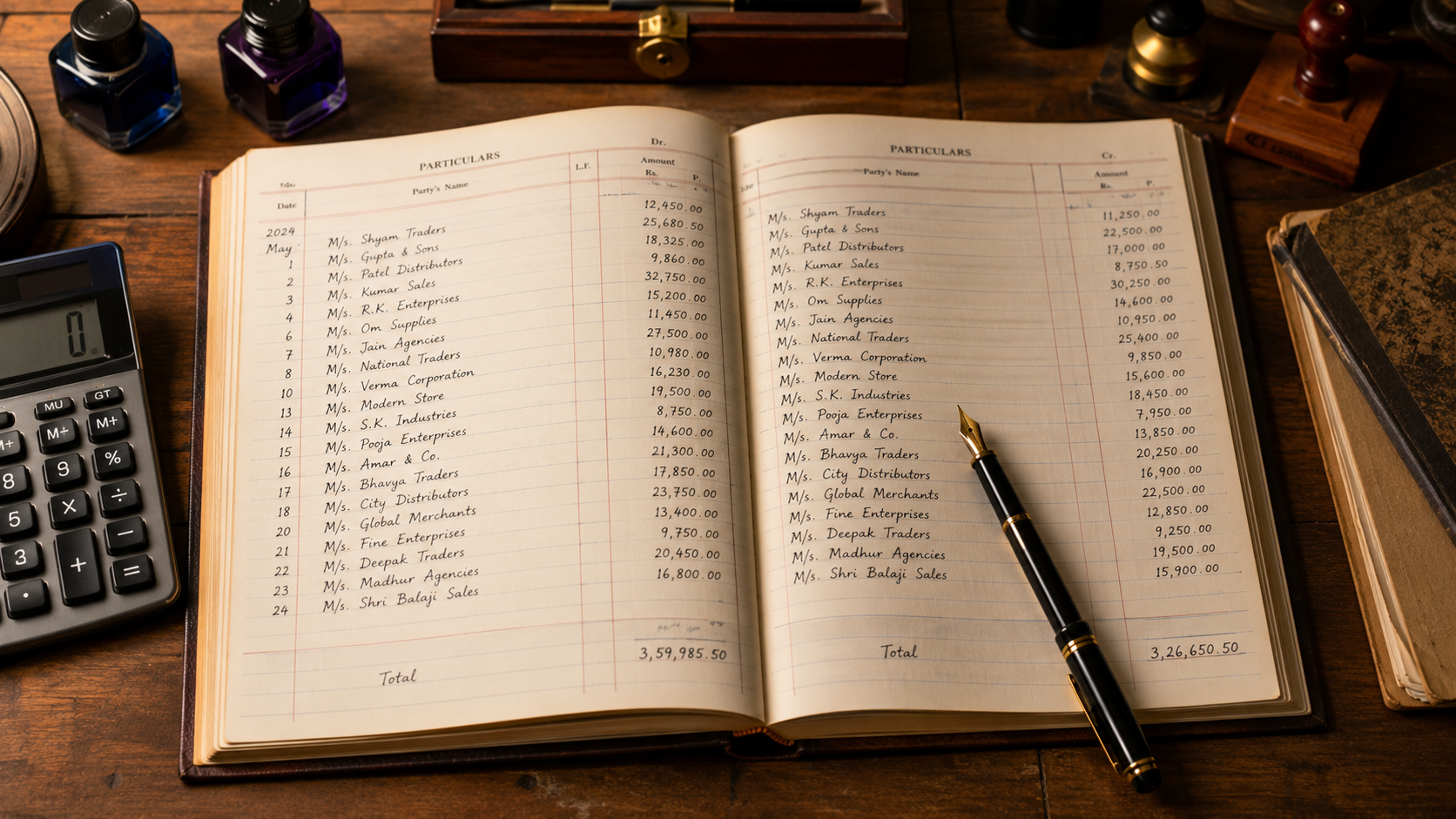 How to Maintain Party-wise Ledgers for Your Trading Business